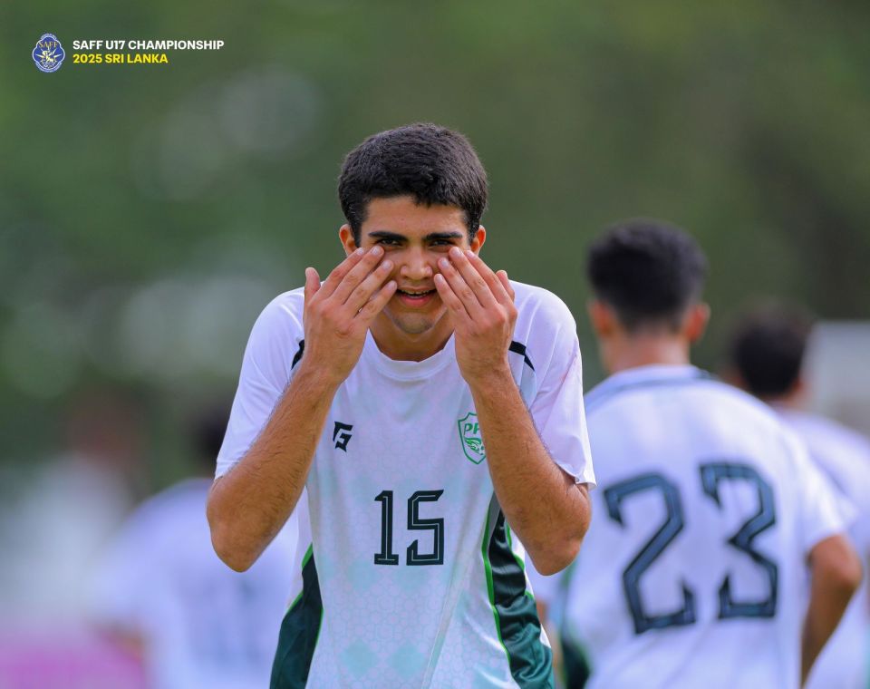 SAFF U17 championship: Pakistan kairinves balive, Raajje kataifi