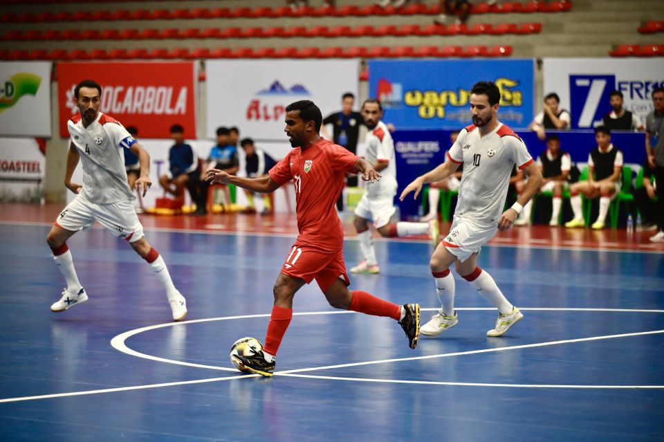Varugadha Afghanistan kairin Raajjey ge futsal team ah naakaamiyaabu 