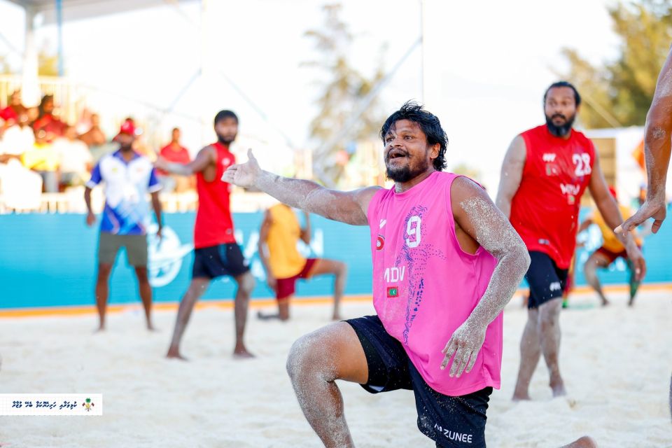 Commonwealth beach handball mubaaraathun raajje ah bronze medal 