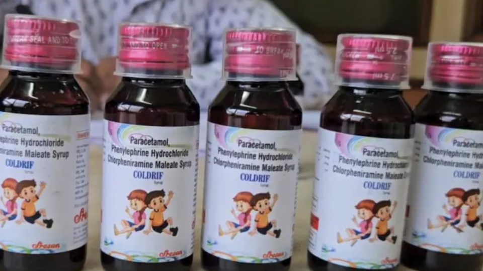 Tamil Nadu gai cough syrup bui 11 kuhjjaku maruvejje