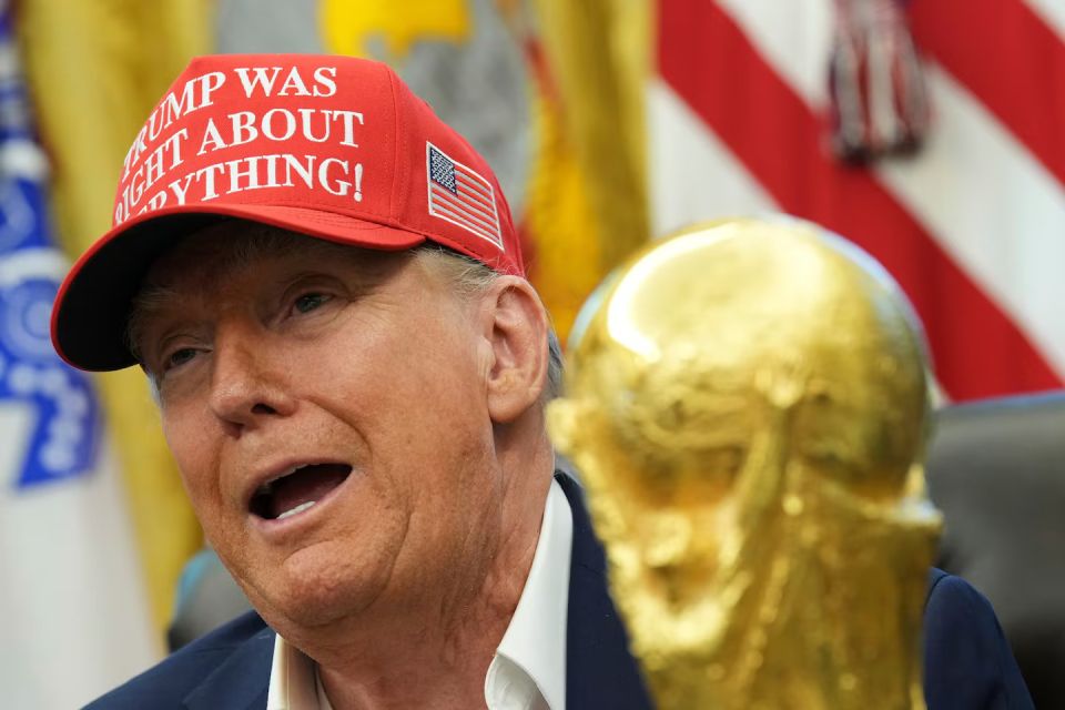 World Cup match thah Boston gai nubaavvaane kamah bune, Trump birudhakkavaifi 