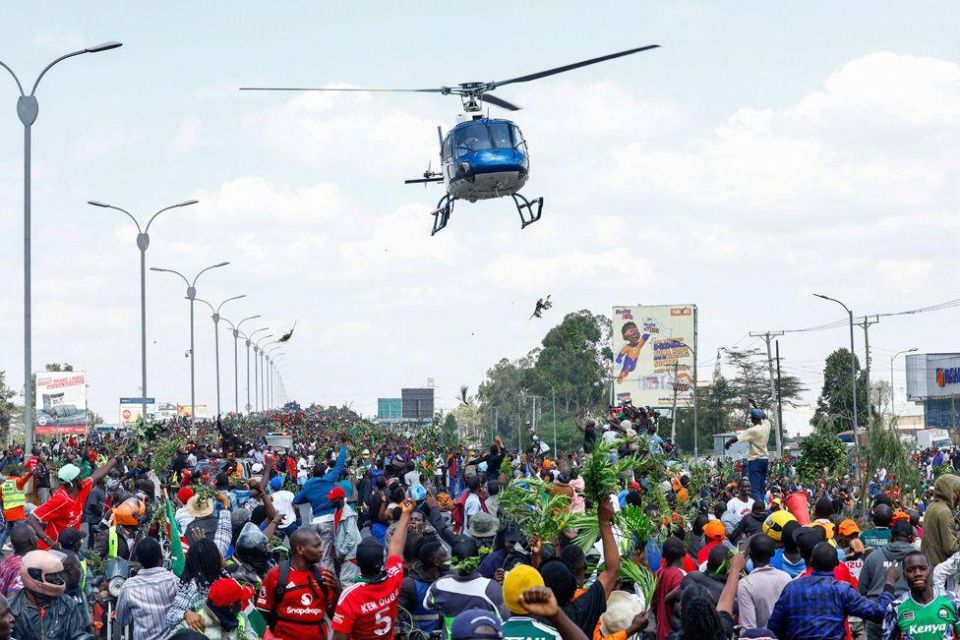Kenya ge idhikolhu leader ge janaaza gai badijahai 4 meehun maraalaifi