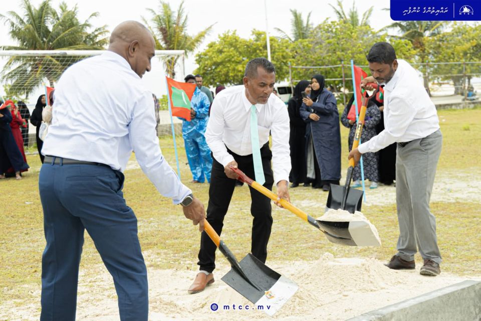 Maavashu Volley court aai Fitness center ge amalee masahkkaiy fashafi 
