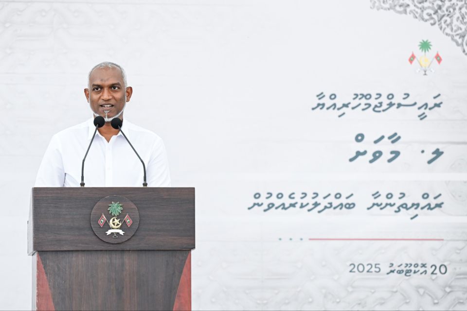 Maavashugai 11 mashrooeh, varah baarah masahkkaiy kuriyah dhaane: Raees 