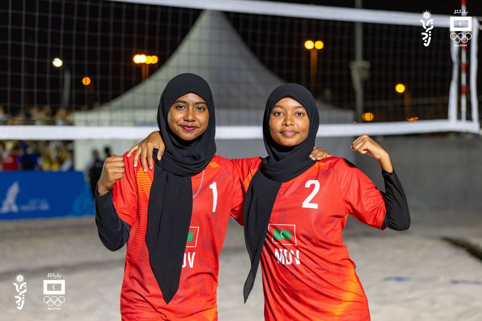 Asian Youth Games 2025: Azkaa aai Dheema ge pair in thaareehee bodu kaamiyaabee akaaeku quarter ah 