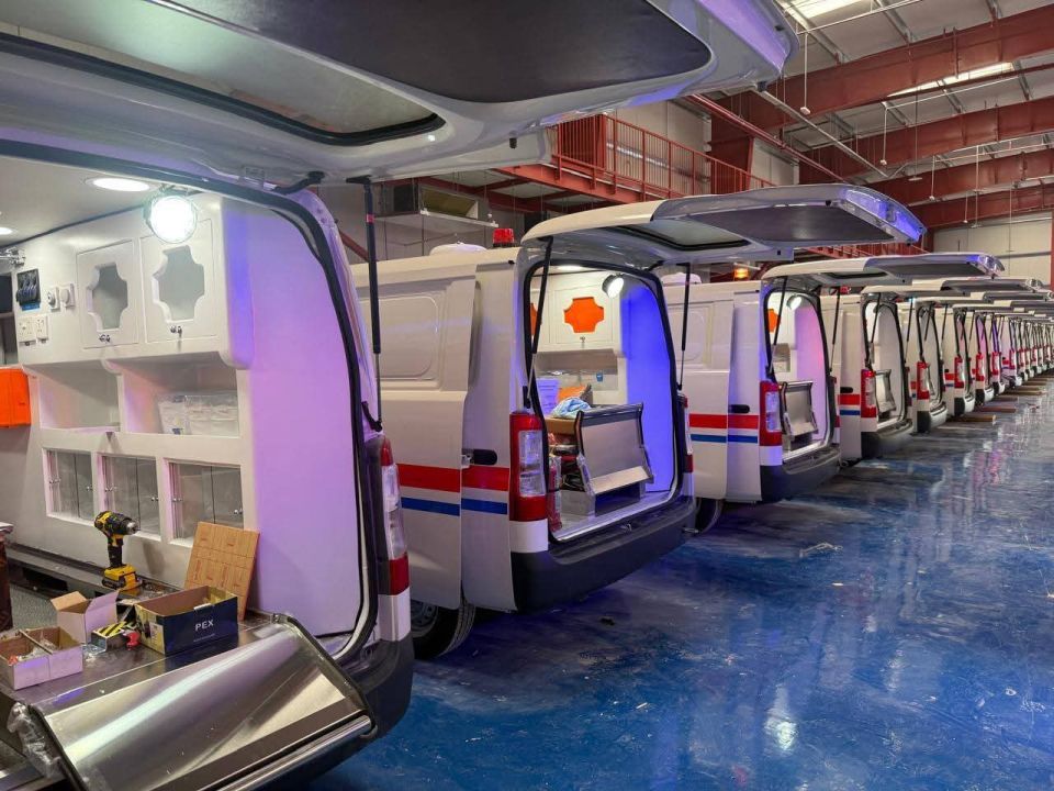 MPL : 18 ambulance ge inspection ga Dubai gai furuhamakoffi