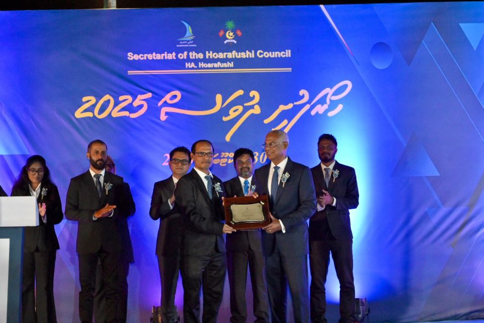 Hoarafushi ge enme sharafuveri addana, Raees Solih ah