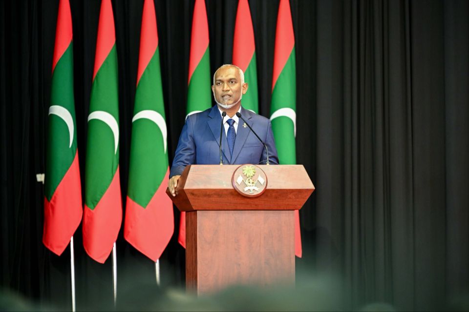 Gulhun oiykamuge heki ebahuri, Chagos enme haggee raajje ah: Raees 