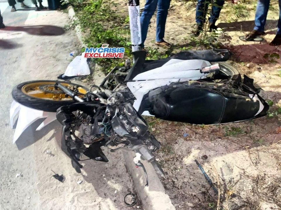 Hulhumale gai nurakkaatheri accident eh hingai ekaku maruvejje