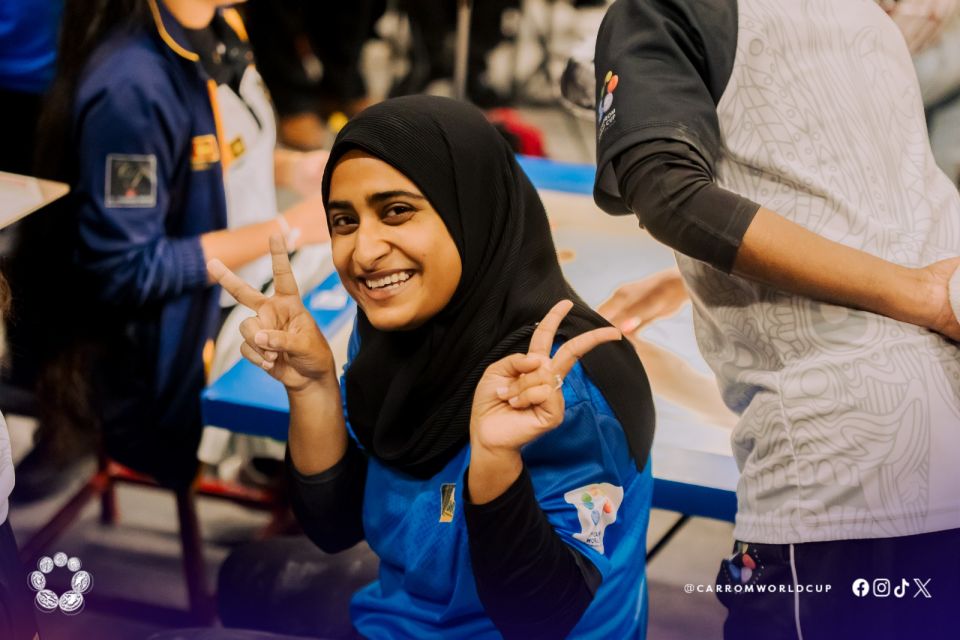 Carrom World Cup: Nahufa aai Fainaaz ge pair bronze medal match ah 