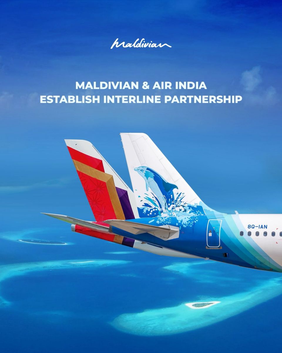 Maldivian in Air India aa eku ebbasvumehgai soi koffi