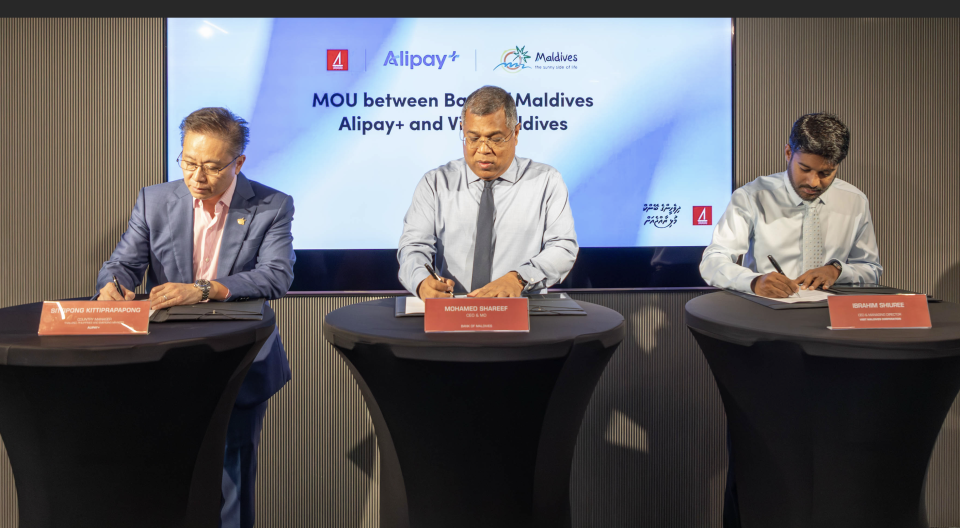 BML in Alipay+ adhi Visit Maldives aa gulhigen raajje promote kuranee 
