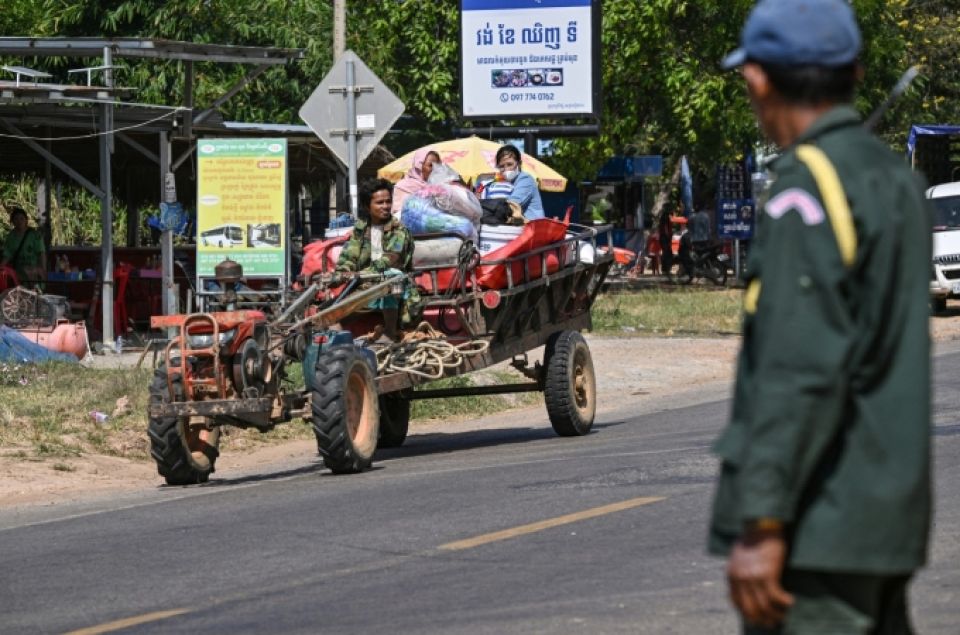 Cambodia in Thailand ah dhathuru nukurevey gothah border bandhu kohffi