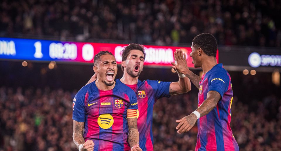 Raphinha ge 2 goal in Barca in Osasuna balikoffi 
