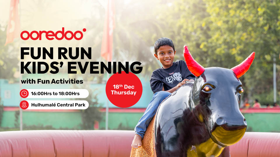 Ooredoo fun run ge kuda kudhinge haveeru anna buraasfathi dhuvahu
