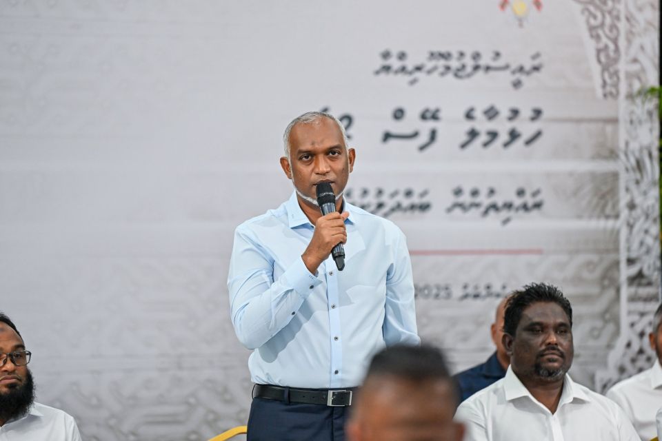Vaki muhdhathakah fahu ves Hiyaa ge kuli ithurah bodu nuvaane gothah hadhaidheynan: Raees 