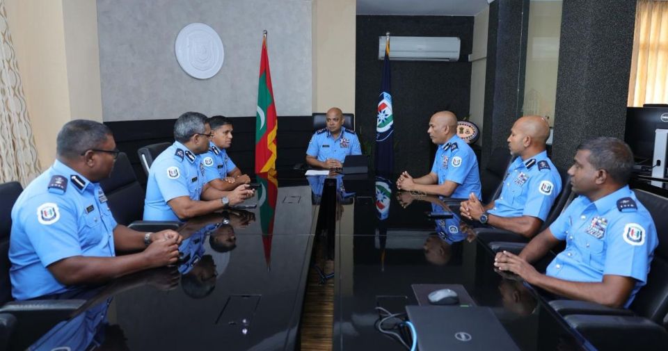 2 Inthihaabu ge security commander akah  Assistant Commisioner Of Police Shareef 