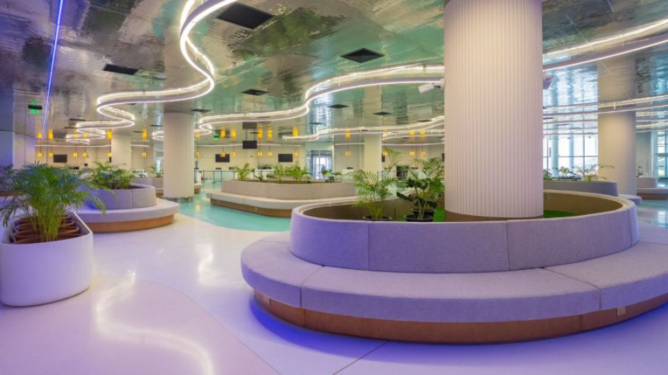 VIA aa terminal ge seaplane checking area beynun kuran fashaifi