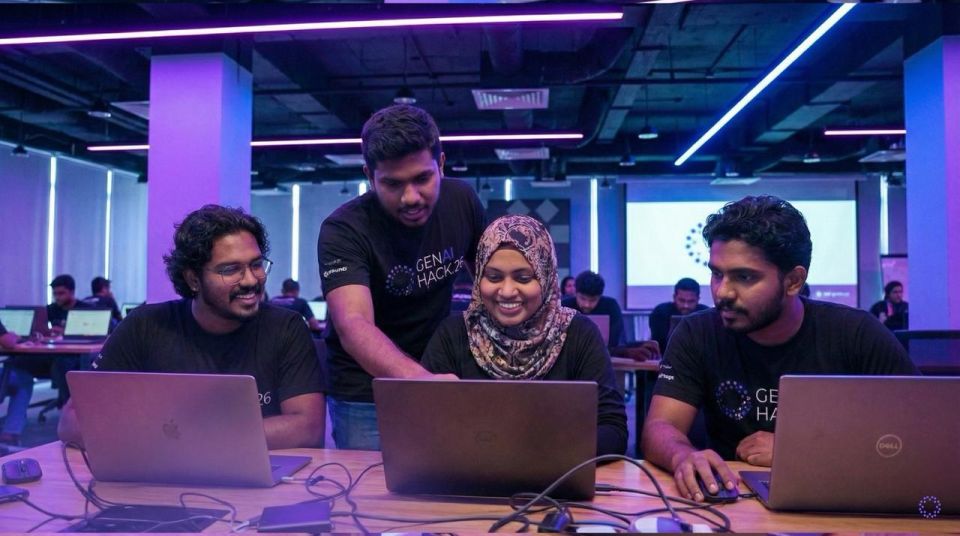 Dhiraagu aai Sparkhub gulhigen Generative AI hackathon eh baavvanee