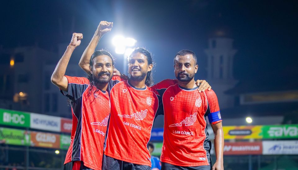 Penalty in molhuvegen Gan final ah, Nukunnaanee Isdhoo aa dhekolhah 