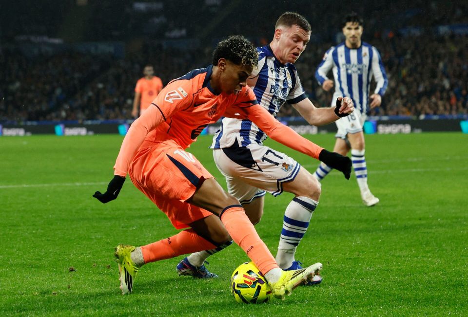 Sociedad in Barca balikoffi 