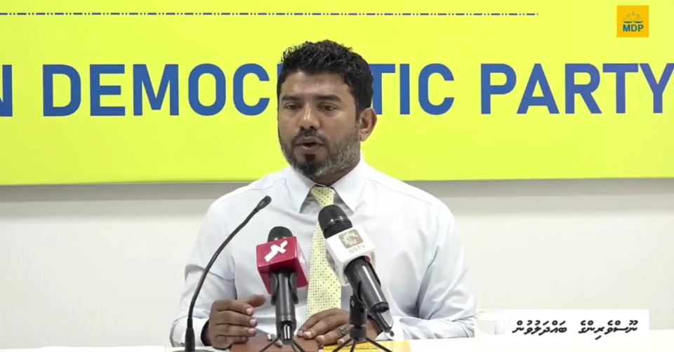 Inthihaabah kurimathi laan 10 dhuvas ithuru kohdheyn MDP in edhijje