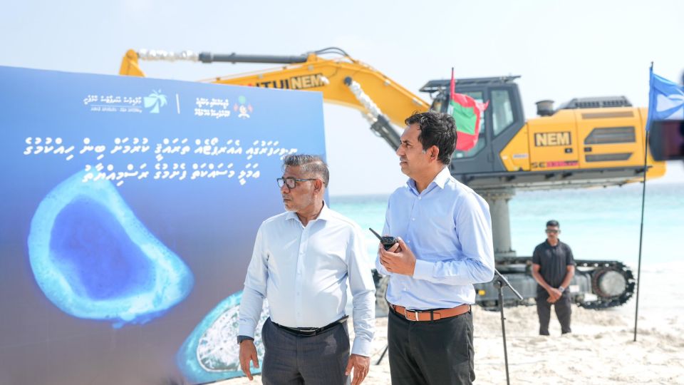 Land Reclamation Begins for New Noonu Vihafaru Airport
