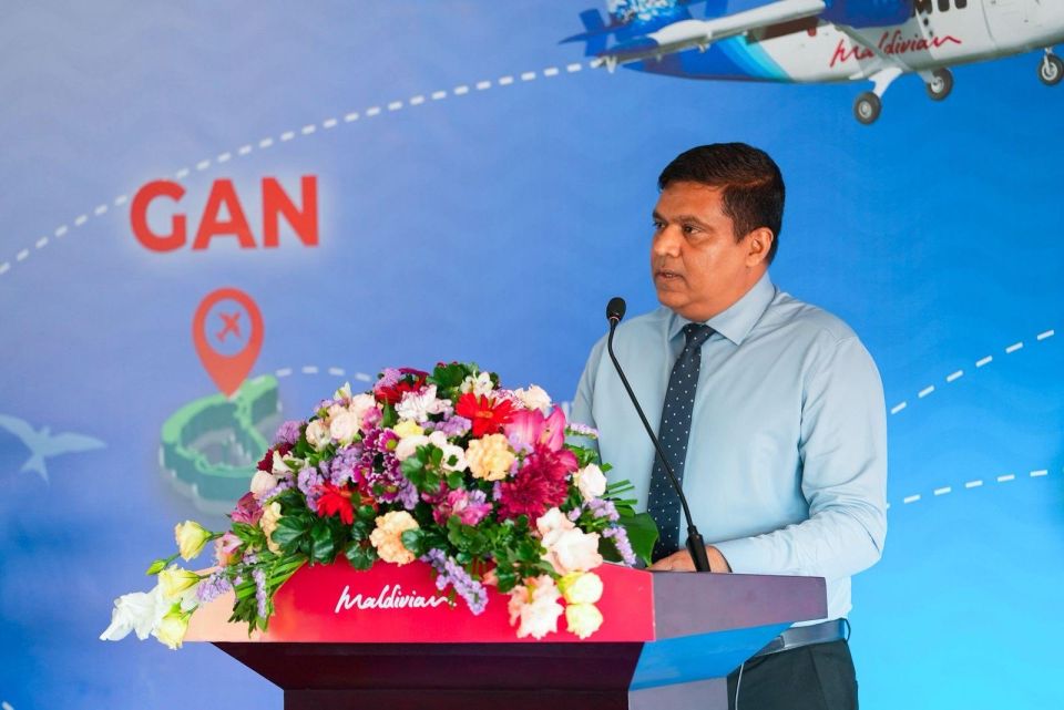 Addu Gan Airport akee dhekunuge vaige habakah hadhaanan: Ameen