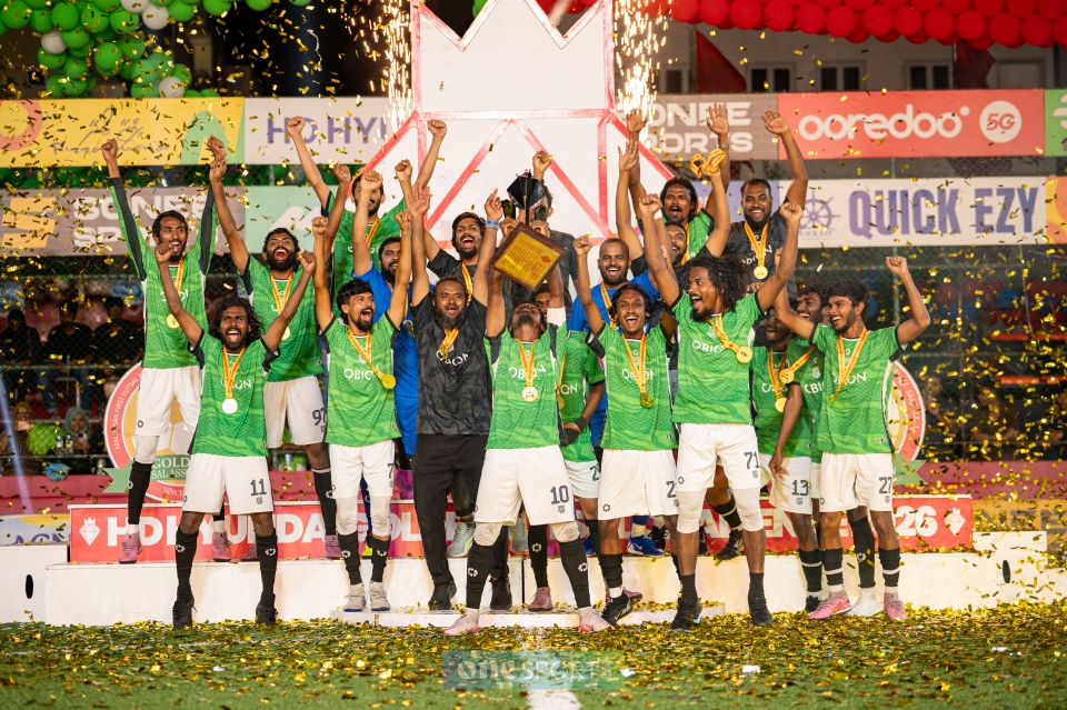 Raajjeyge emme bodu futsal mubaaraiyy, Golden Futsal Challenge 2027anna aharu March gai 