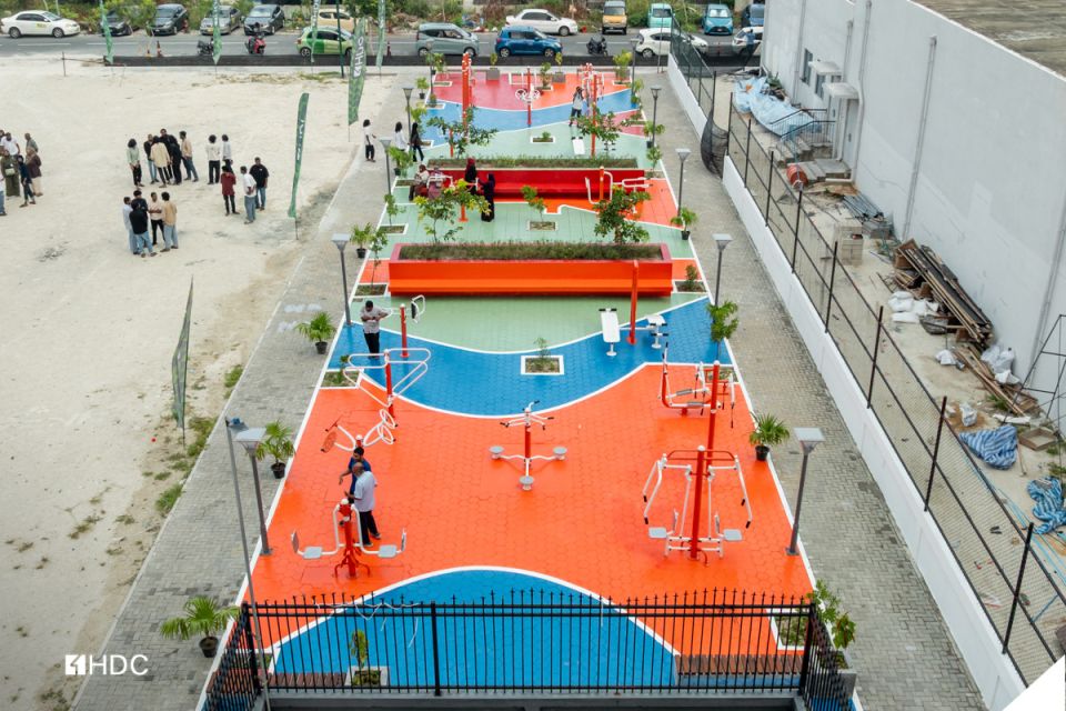 Hulhumale' phase 2 gai gaaimukuri outdoor gym hulhuvaifi 