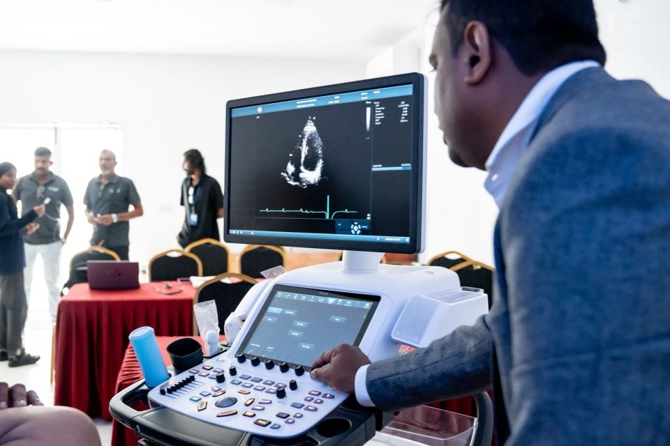 STO in Hulhumale hospital ah zamaanee cardiovascular  system ei foarukohddheefi