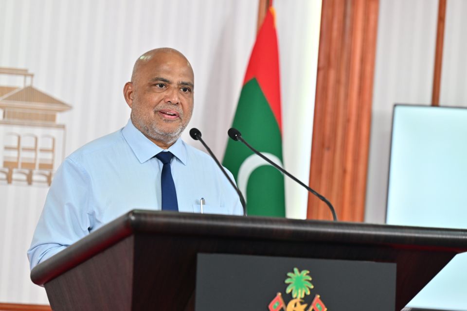 Higher Education Minister ge magaamun Haidhar isthiufaa dhevvaifi