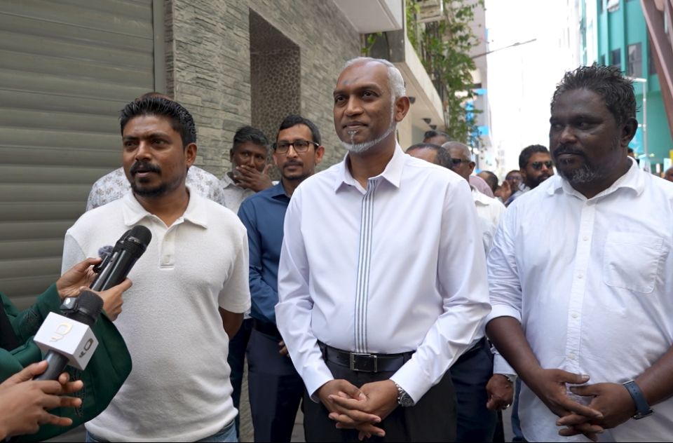 Ibrahim Aboobakuruge thaaeedhu PNC candidate Areesh ah