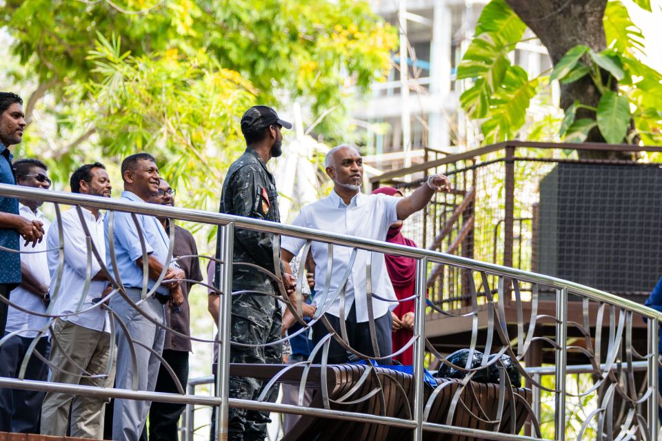 Sultan Park tharahgee kurumuge massakaiy Raees bahlavaalaifi 