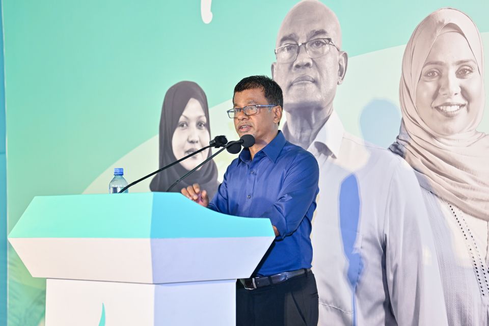 Gaumah hidhumaiy kurumuge visnumeh idhikolhu faraaiy thakun nugengulhey: Nazim 