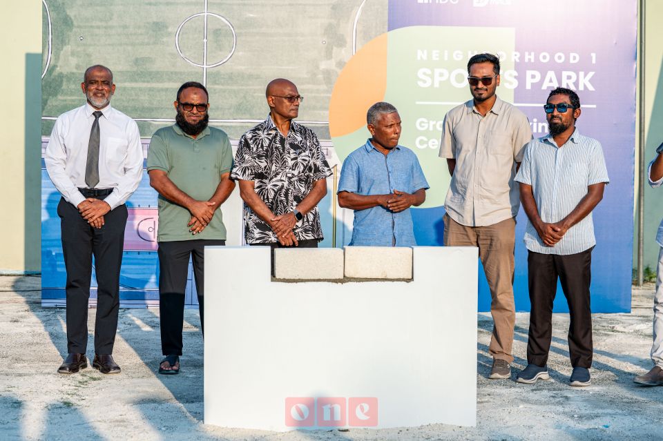 Hulhumale gai gaaim kuraa sports complex ge bingaa alhaifi 