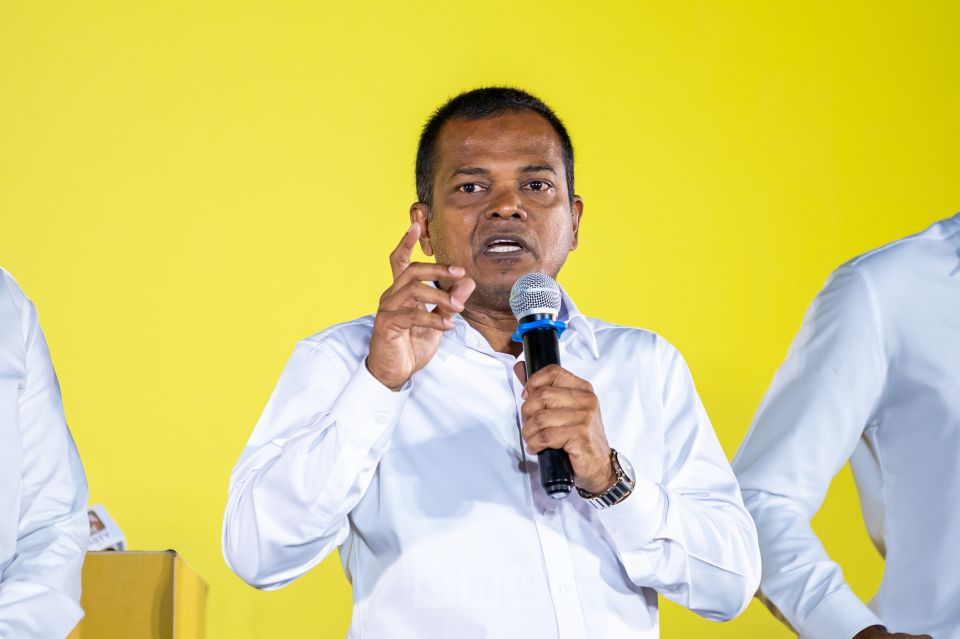 Fayyaz aai Nasheed ge bodu badhalah Nizar thaaeedhu kurahvaifi