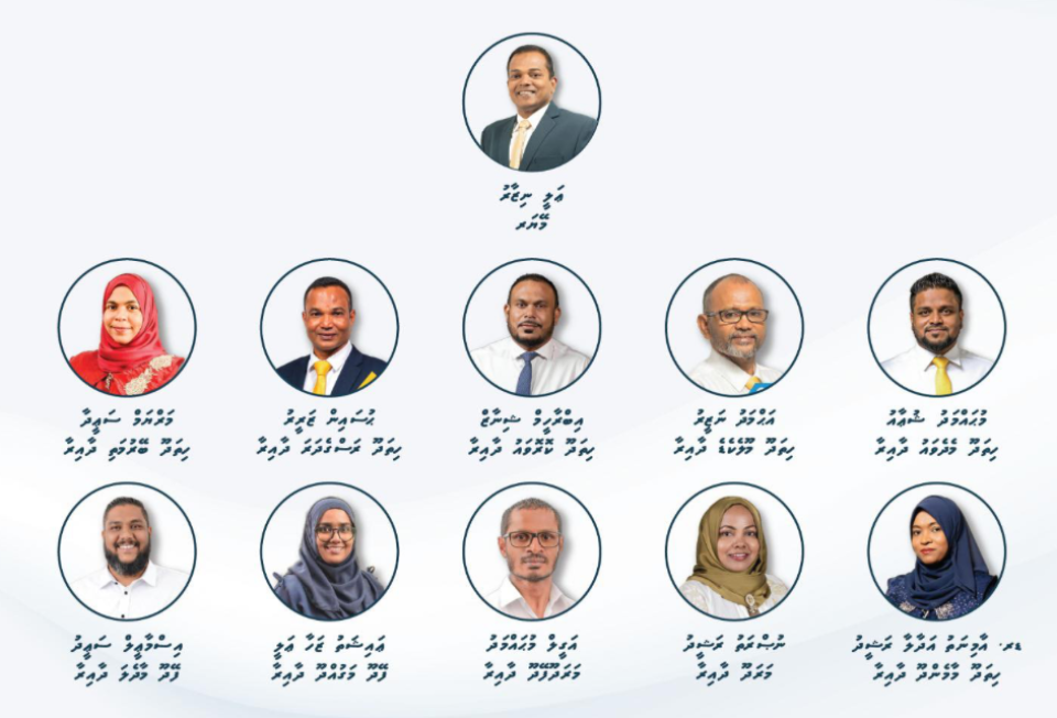 Addu City Council ge hurihaa gondi eh MDP ah 