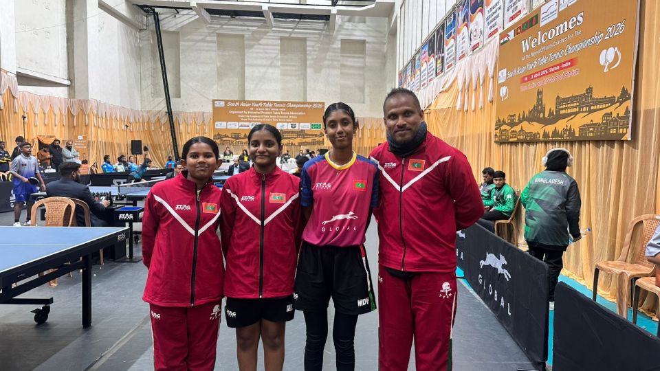 South Asia Youth TT Championship: Raajjeyge 15 aharun dhashu anhen team ah rihi medal 