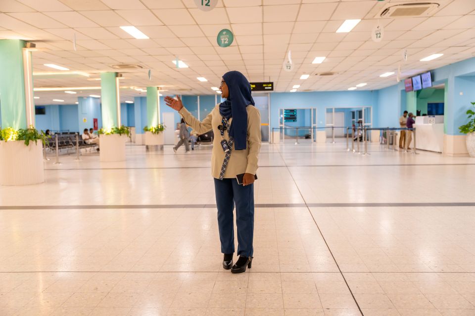 VIA ge aa domestic terminal: Jaaga thanavas, hidhumaiythah furihama