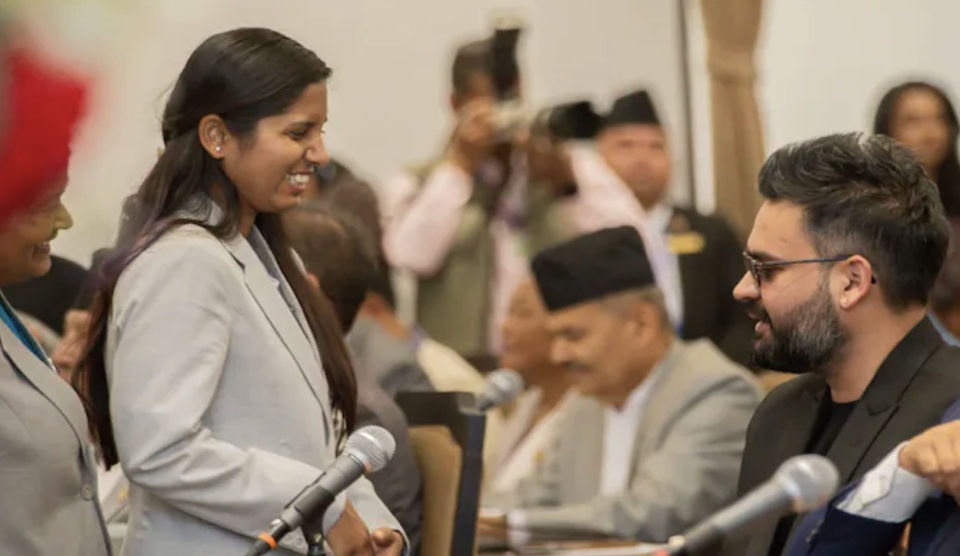Nepal majilis ge naibu speaker akah umurun 26 aharuge Rubi