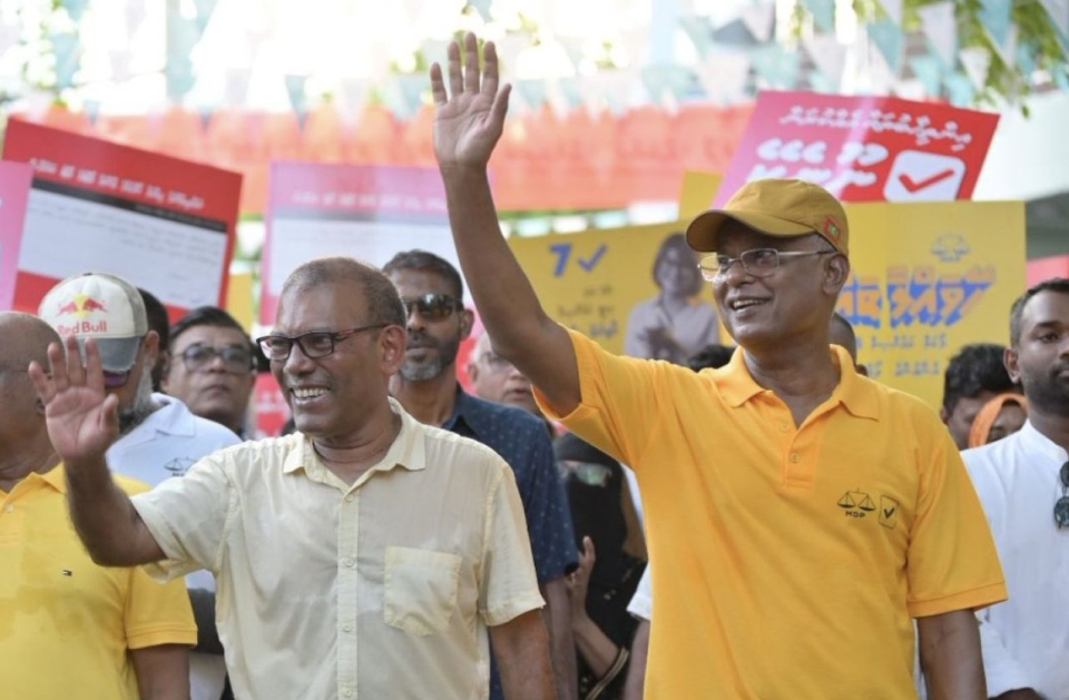 Inthihaabu nubaavvaifi nama, MDP ge maslahathu maa goasvaane: Nasheed 