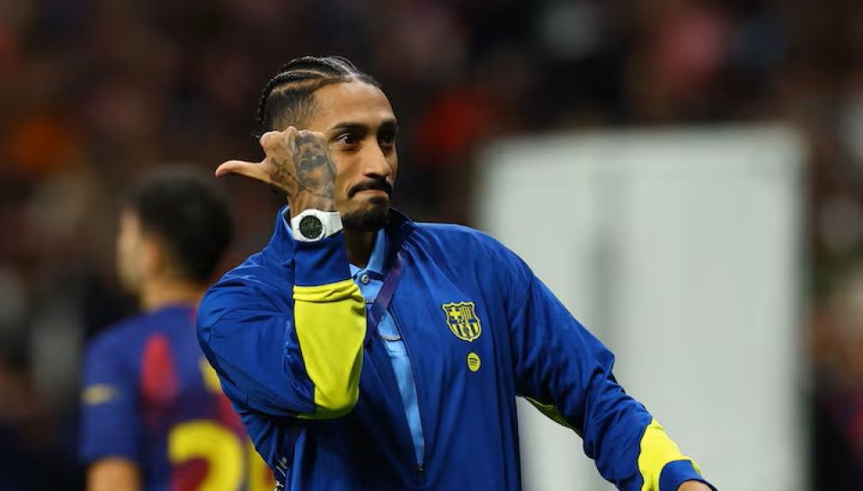 Raphinha ge rulhigandu falhaigen: Barca katuvaalee referee  