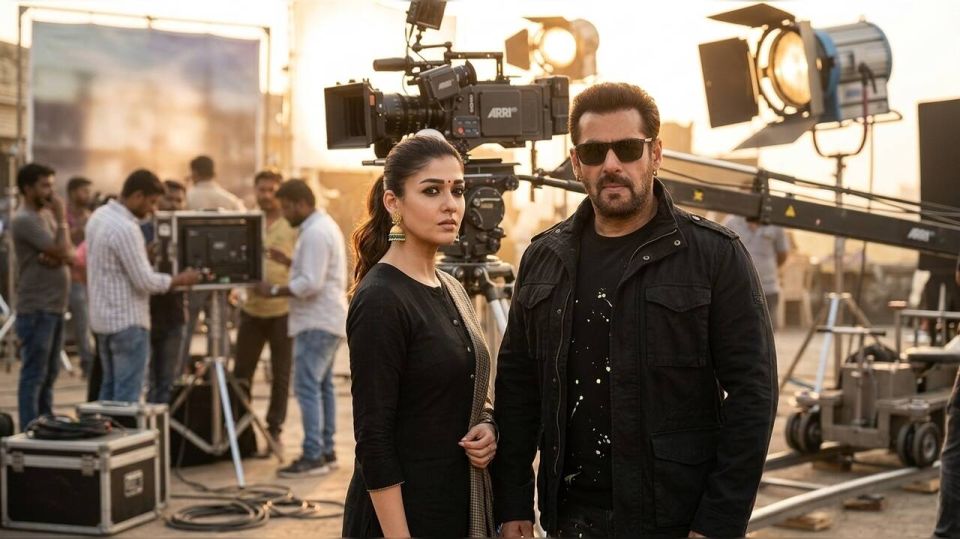 Salman Khan aai Nayanthara ge aa film ge shooting fashaifi 