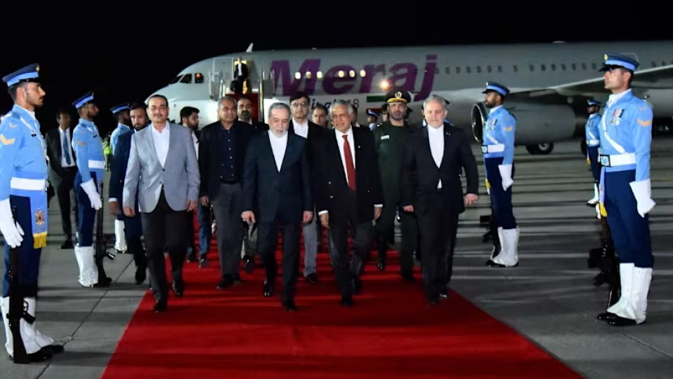 Iran's foreign minister arrives in Pakistan