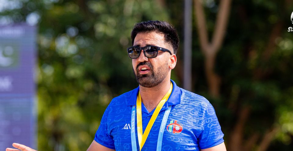 Beach handball team ah kuriyah oiyy thanugai medal hoadheyne, ekamuge ummeedhu aavejje 
