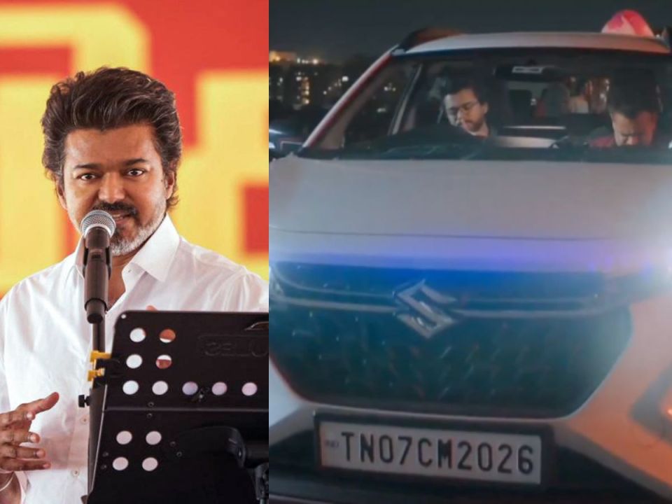 Cinema in Chief Minister kamah, Vijay ge car board number ge sihrru!