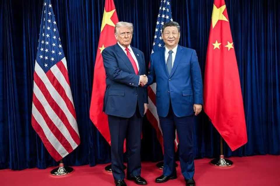 Trump aai Xi Jinping ge muhinmu bahdhaluvun buraasfatheegai 