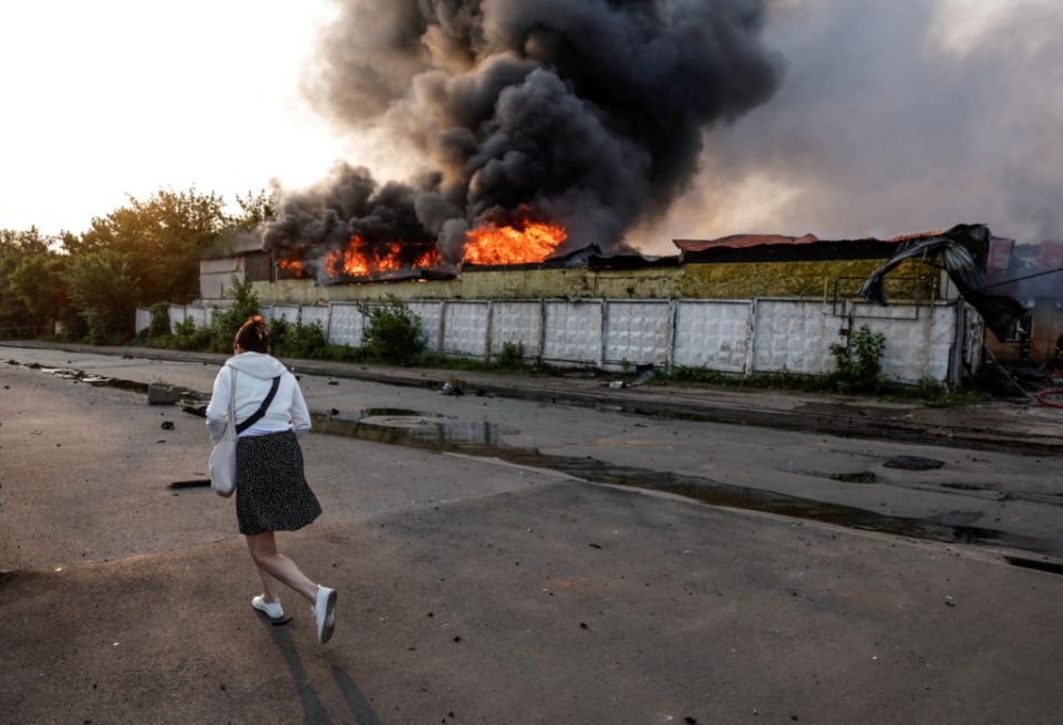 Russia in Ukraine ah 800 ah vure gina drone aai missile in hamalaadheefi 