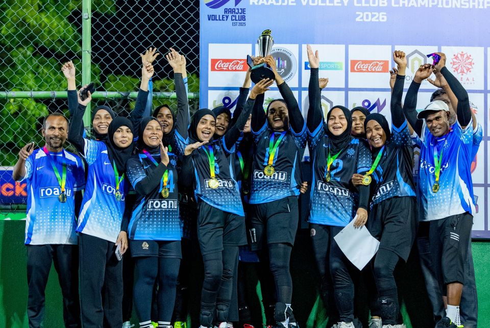 Raajje Volley Club championship ge thashi Ideal Movement ah 